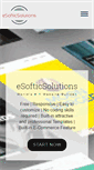 Mobile Screenshot of esofticsolutions.com